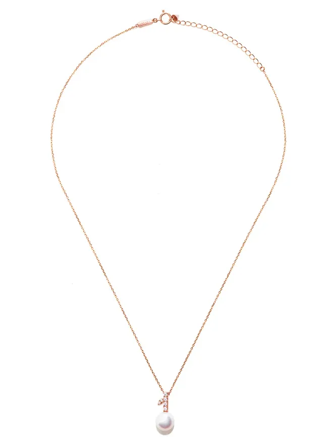 TASAKI TASAKI 18K ローズゴールド コレクションライン Kugel アコヤ真珠とダイヤモンド ペンダントの商品画像