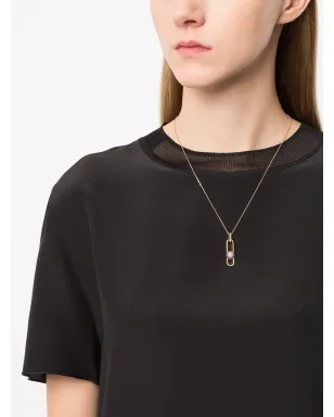 TASAKI 18K イエローゴールド ファインリンクスコレクション ライン アコヤ真珠とダイヤモンド ペンダント - サムネイル2