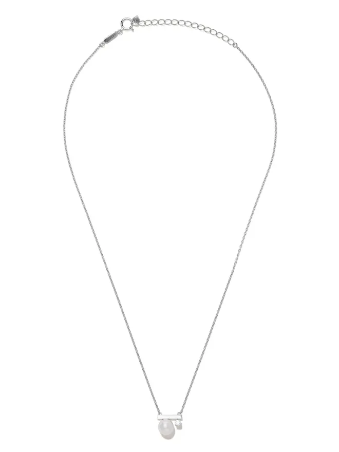 TASAKI TASAKI 18Kホワイトゴールド アコヤ真珠とダイヤモンド ペンダントの商品画像