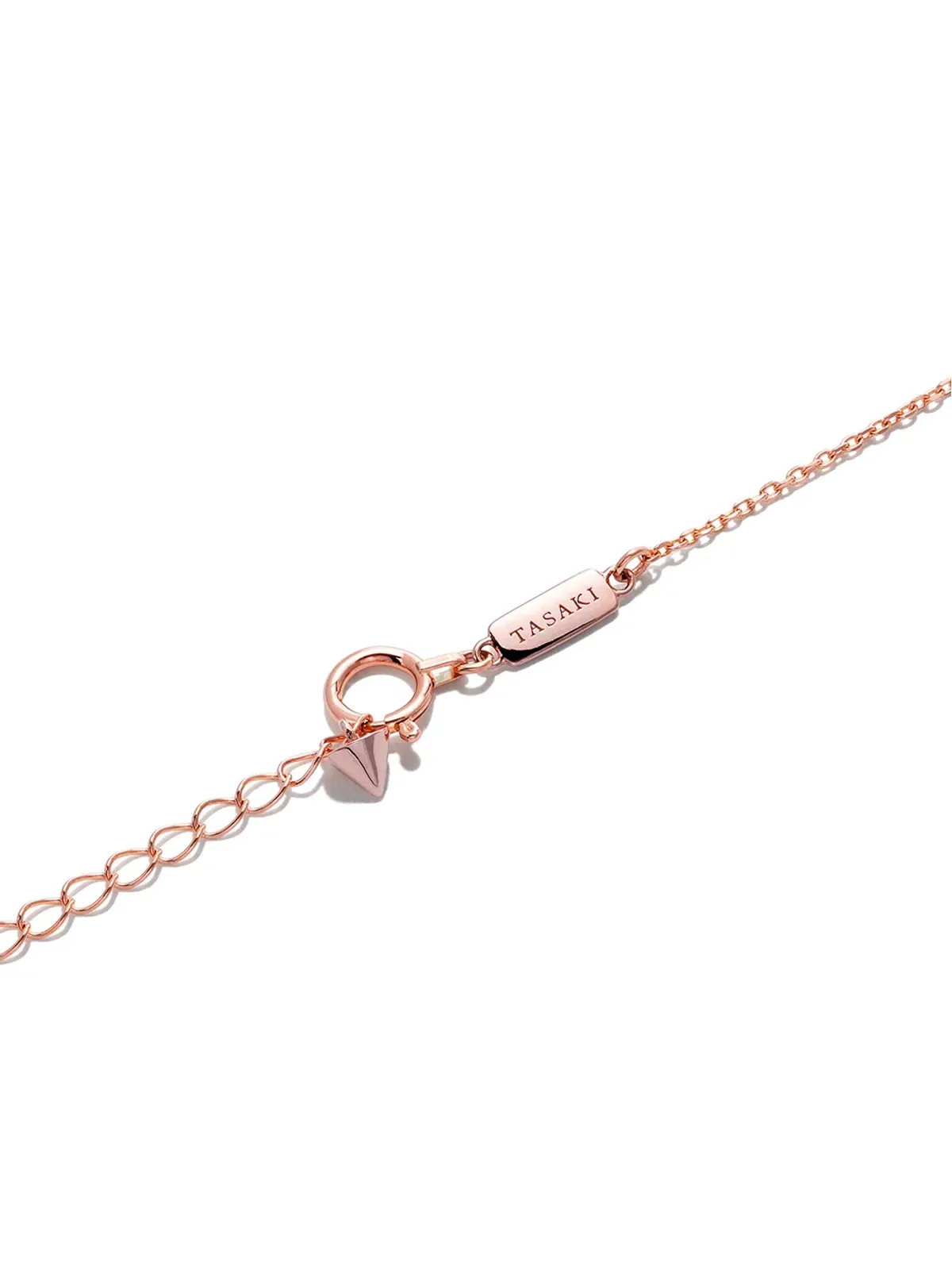 TASAKI 18K ローズゴールド コレクションライン プチ Balance Class アコヤ真珠とダイヤモンド ペンダント - 画像4