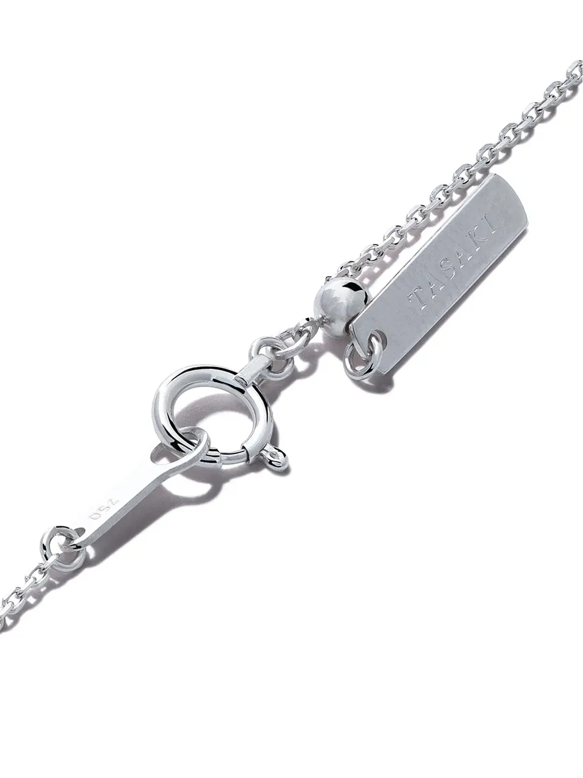 TASAKI 18ktホワイトゴールド アコヤ真珠とダイヤモンド ペンダント - 画像4