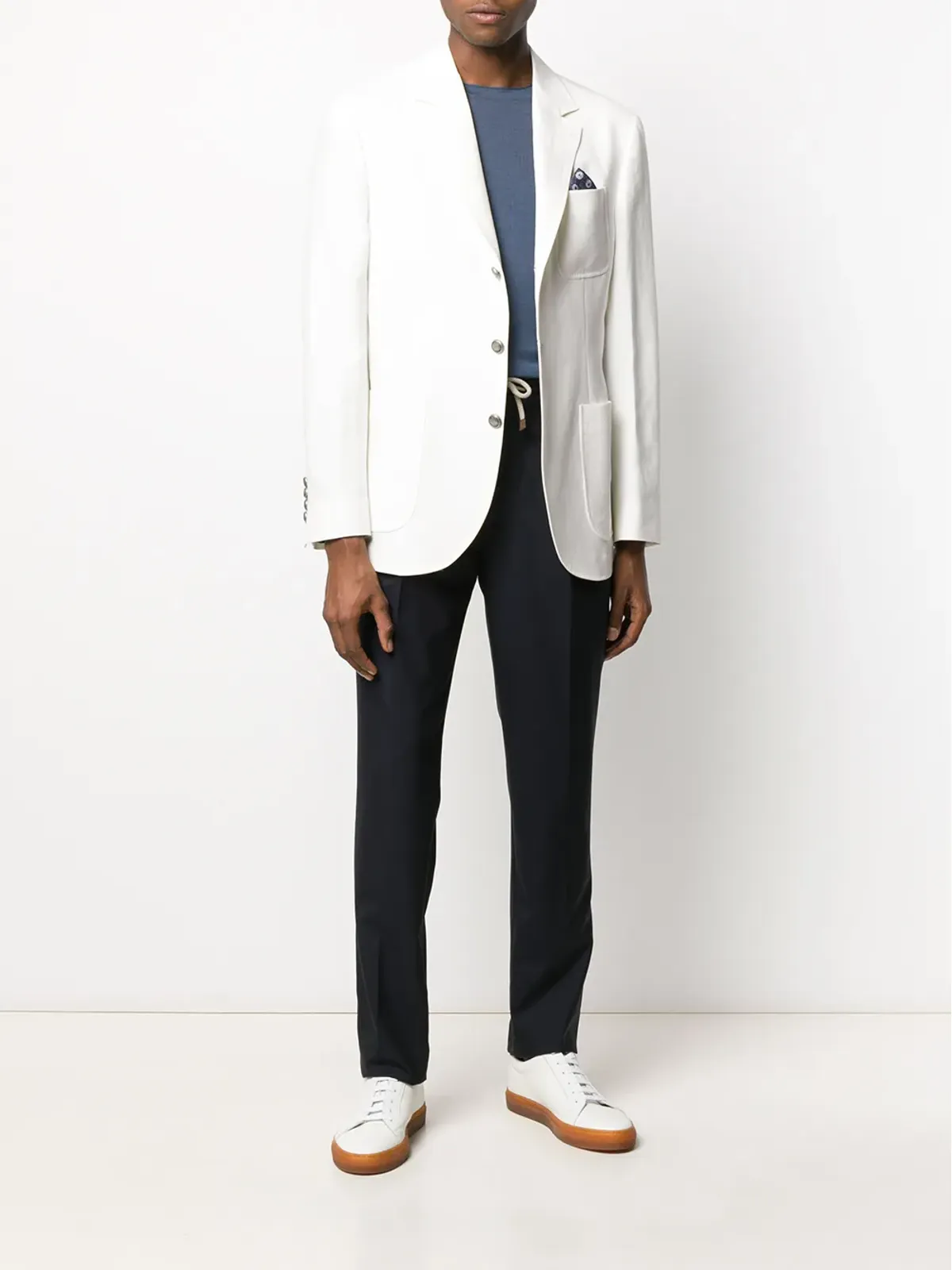 Brunello Cucinelli リネンブレザー - 画像2