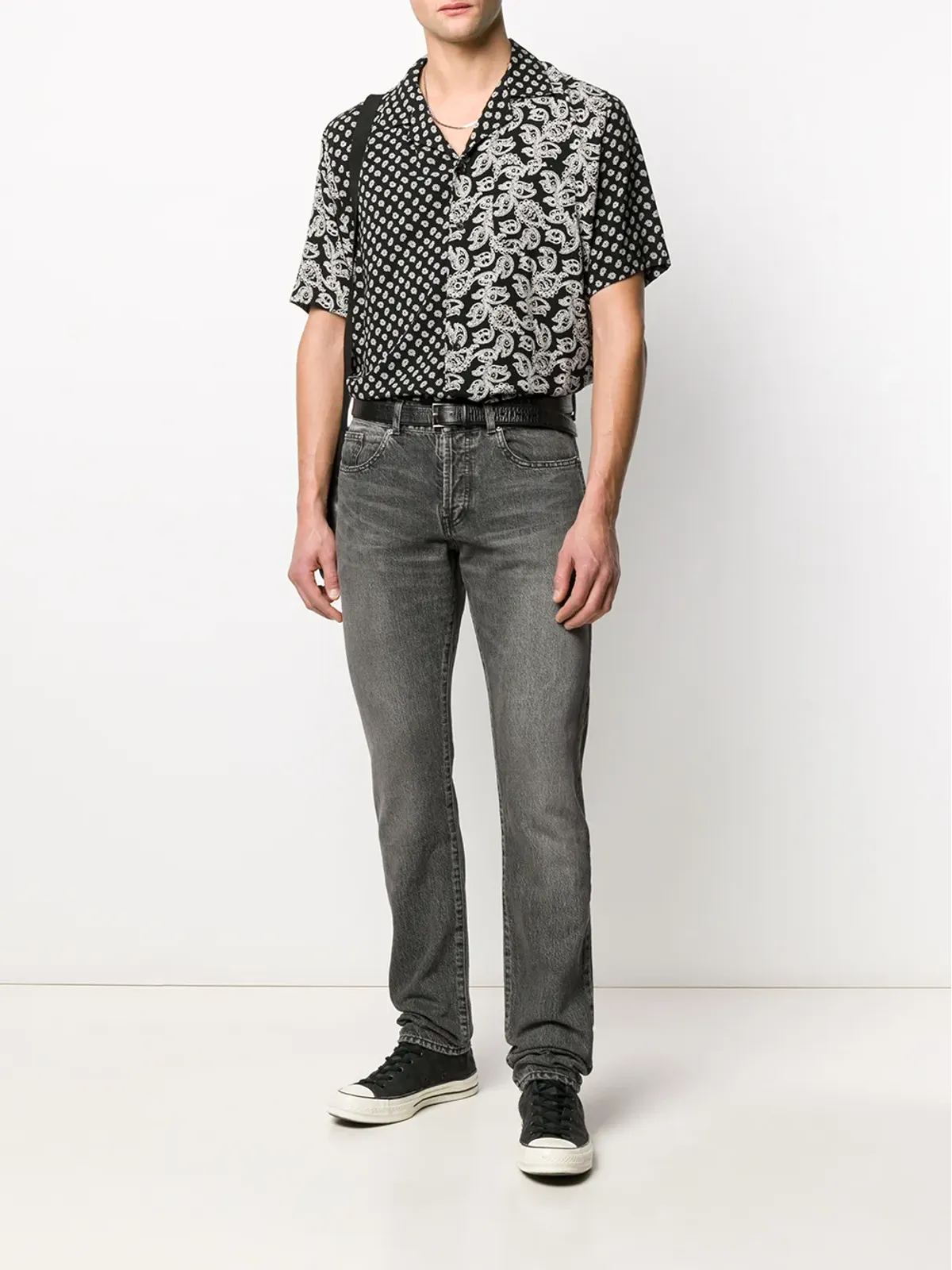 Saint Laurent フェードエフェクト ジーンズ - 画像2