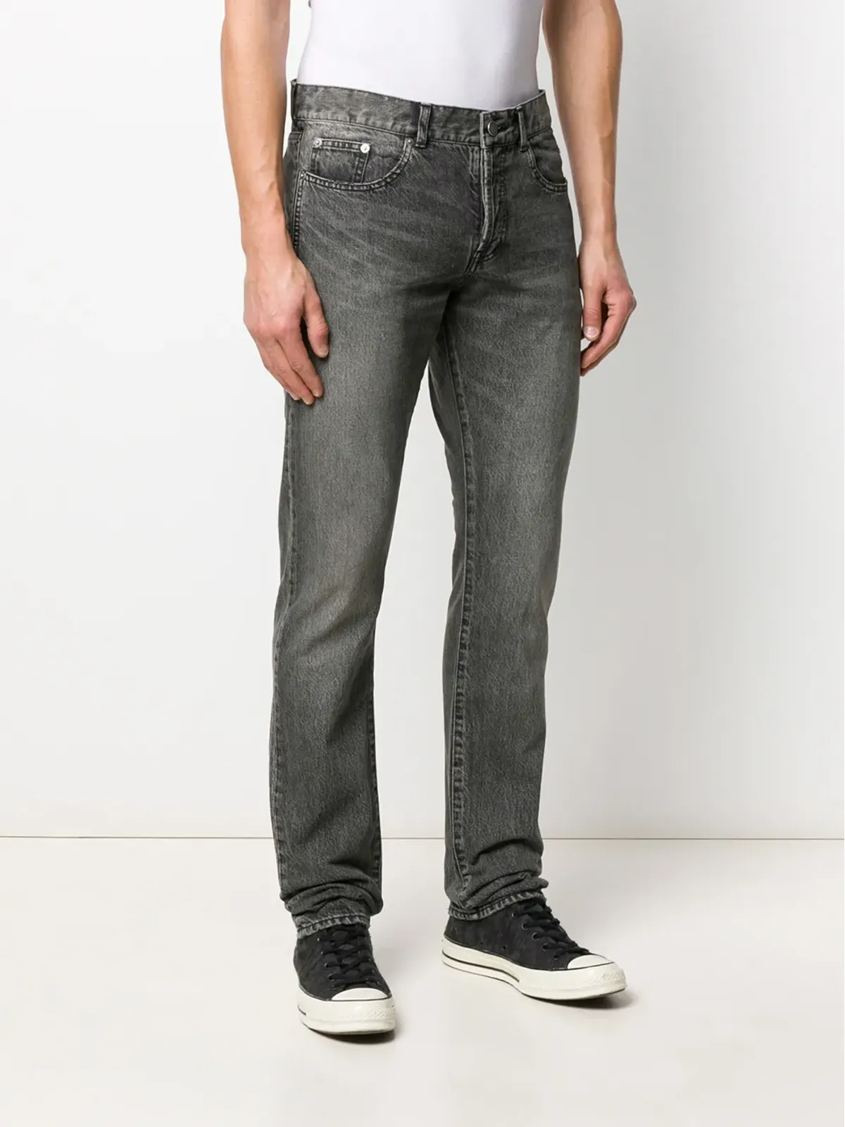 Saint Laurent フェードエフェクト ジーンズ - 画像3