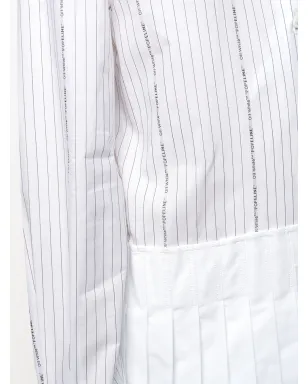 Off-White 前開きストライプシャツドレス - サムネイル5