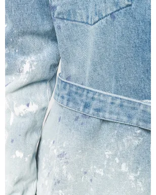 Off-White グラデーションデニムシャツドレス - サムネイル5