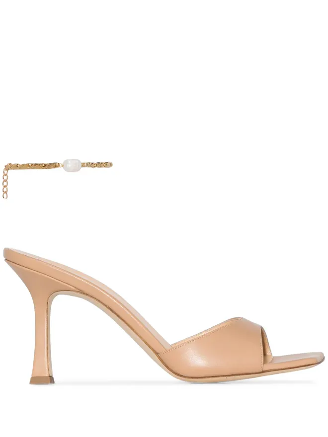 Magda Butrym Magda Butrym エストニア スクエアトゥ サンダルの商品画像