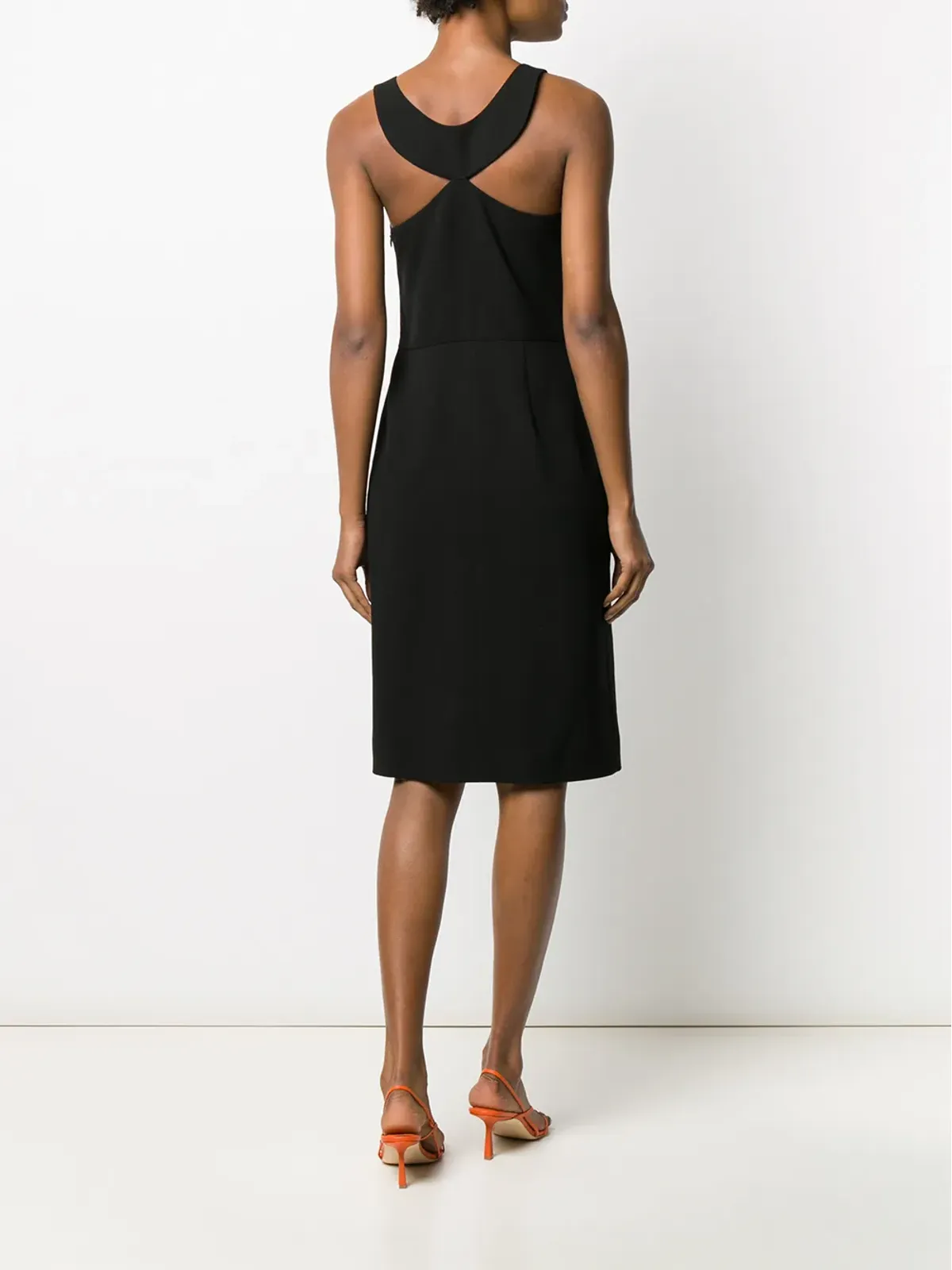 Givenchy グラフィックネックドレス - 画像4