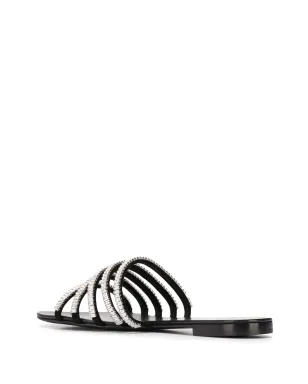 Giuseppe Zanotti ストラップ付きオープントゥサンダル - ブラック - サムネイル3