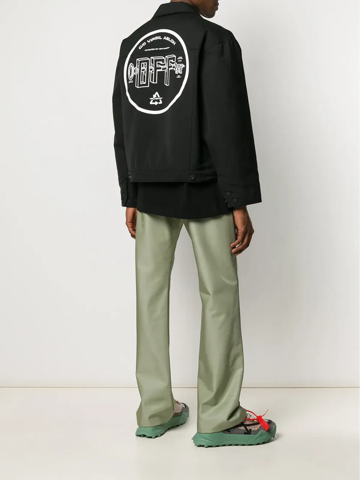 Off-White コントゥア テーラードパンツ - 画像2