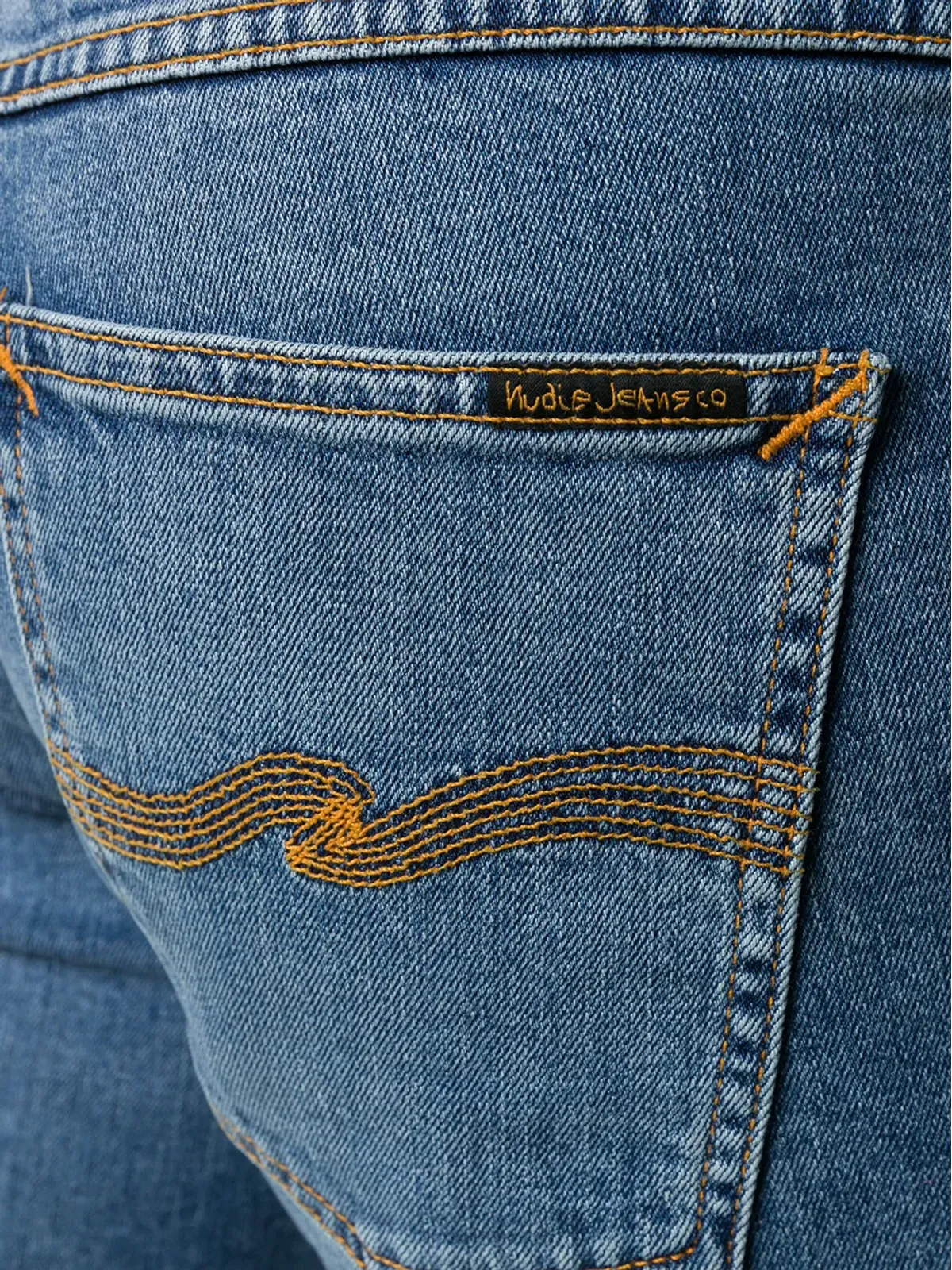 Nudie Jeans ミッドライズストレートジーンズ - 画像5
