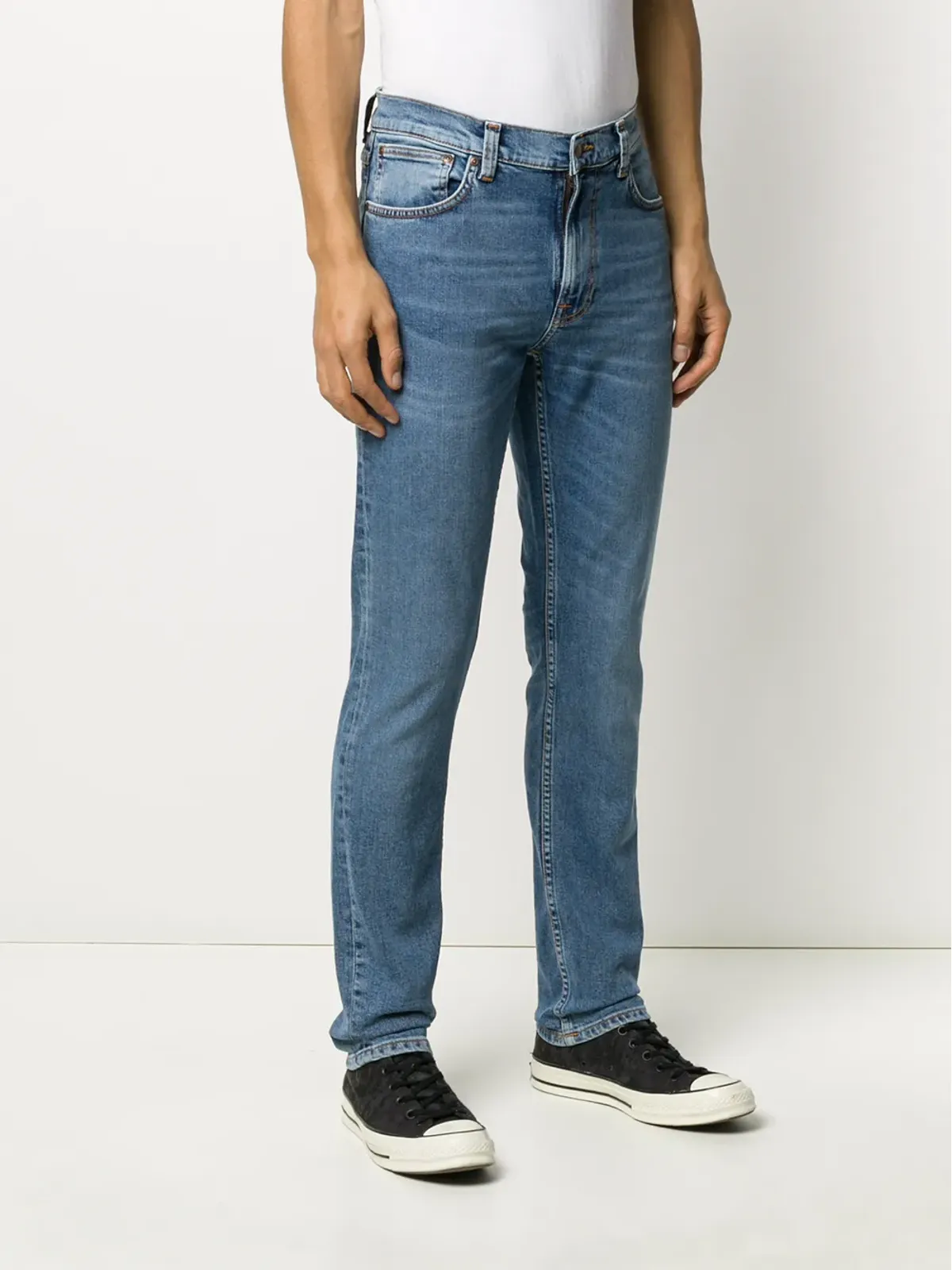 Nudie Jeans ミッドライズストレートジーンズ - 画像3