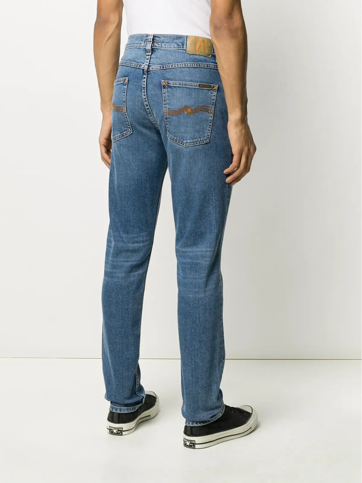 Nudie Jeans ミッドライズストレートジーンズ - 画像4