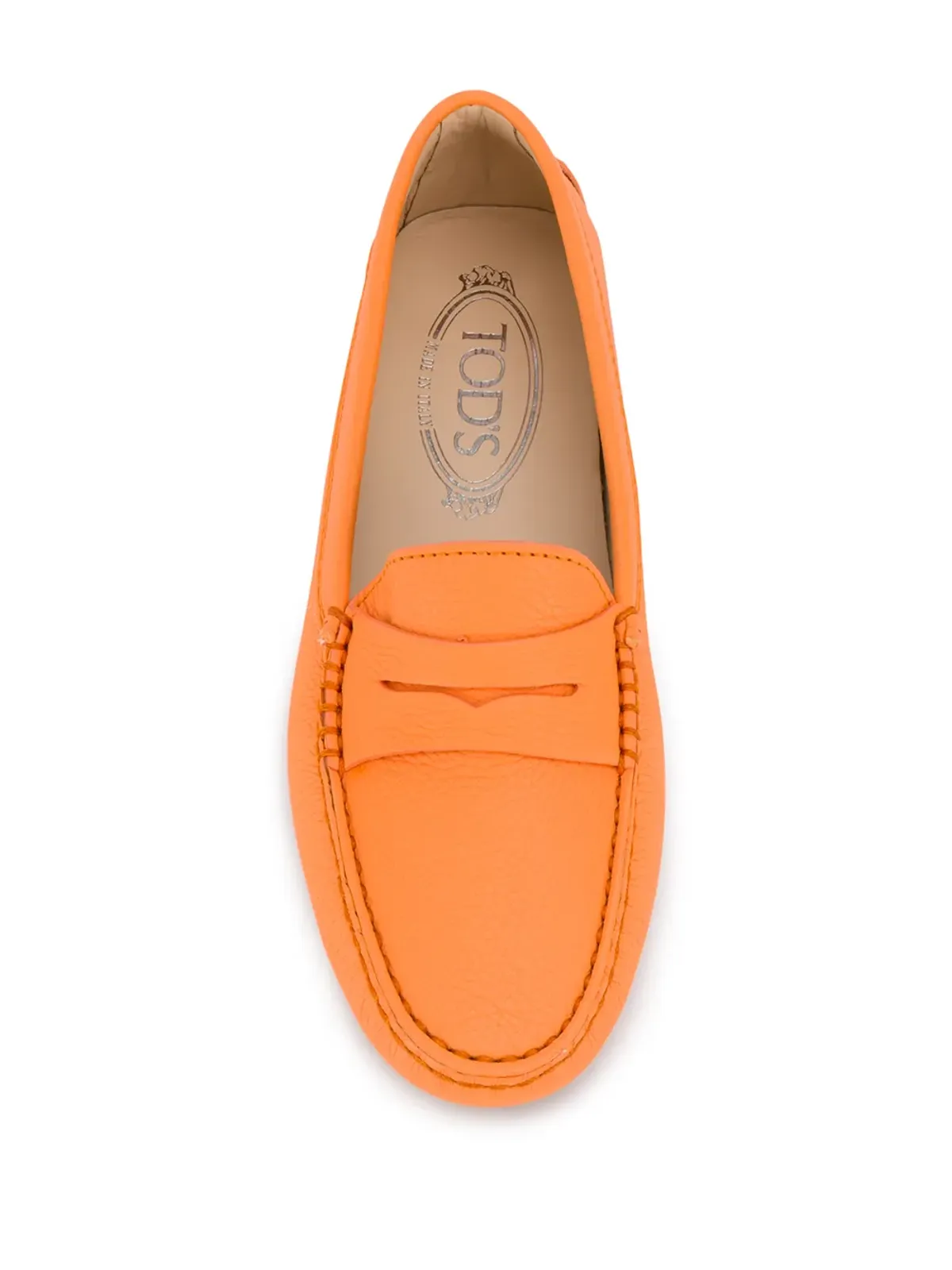 Tod's ドライビングローファー - オレンジ - 画像4