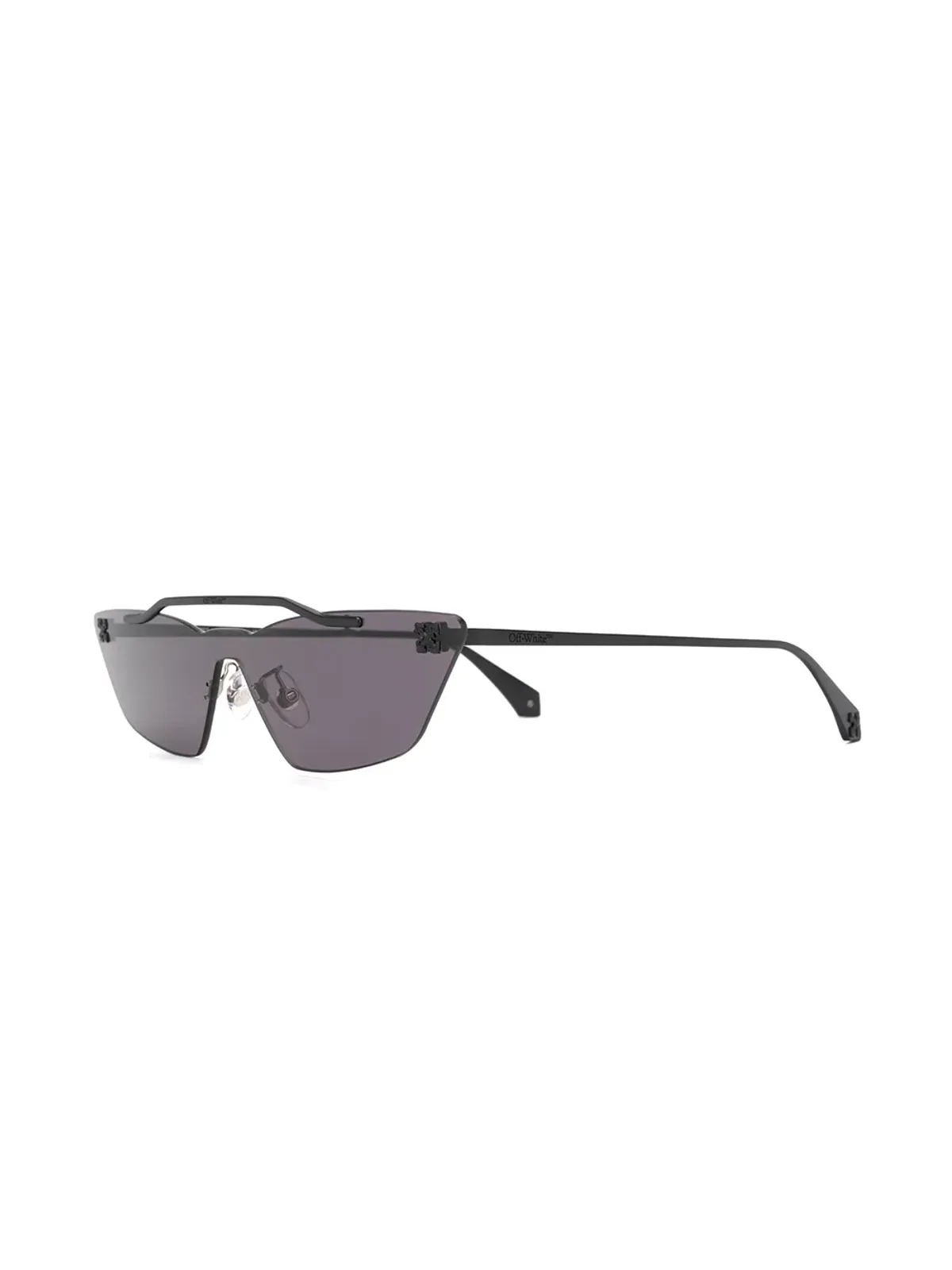 Off-White Eyewear メタルマスク ジオメトリックフレーム サングラス - 画像2