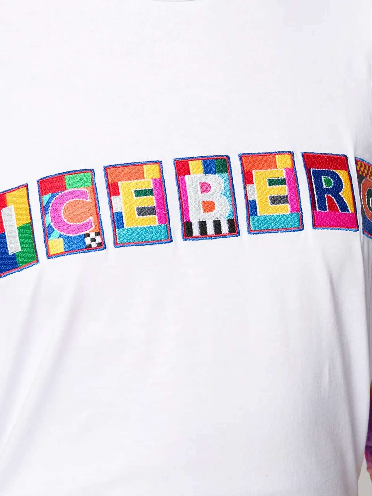 Iceberg ロゴ刺繍Tシャツ - 画像5
