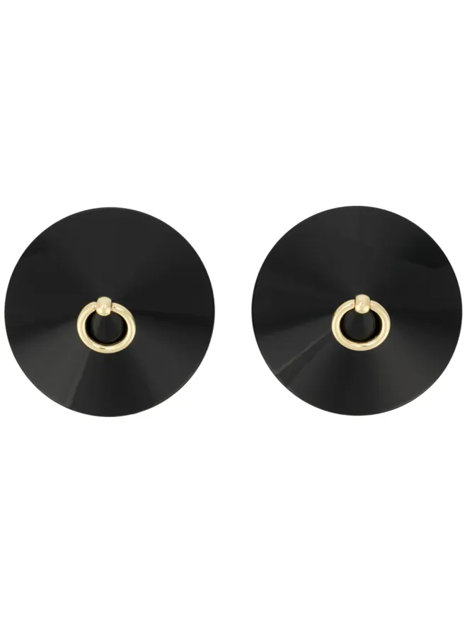Bordelle Bordelle エナメル Oリングニップレット - ブラックの商品画像