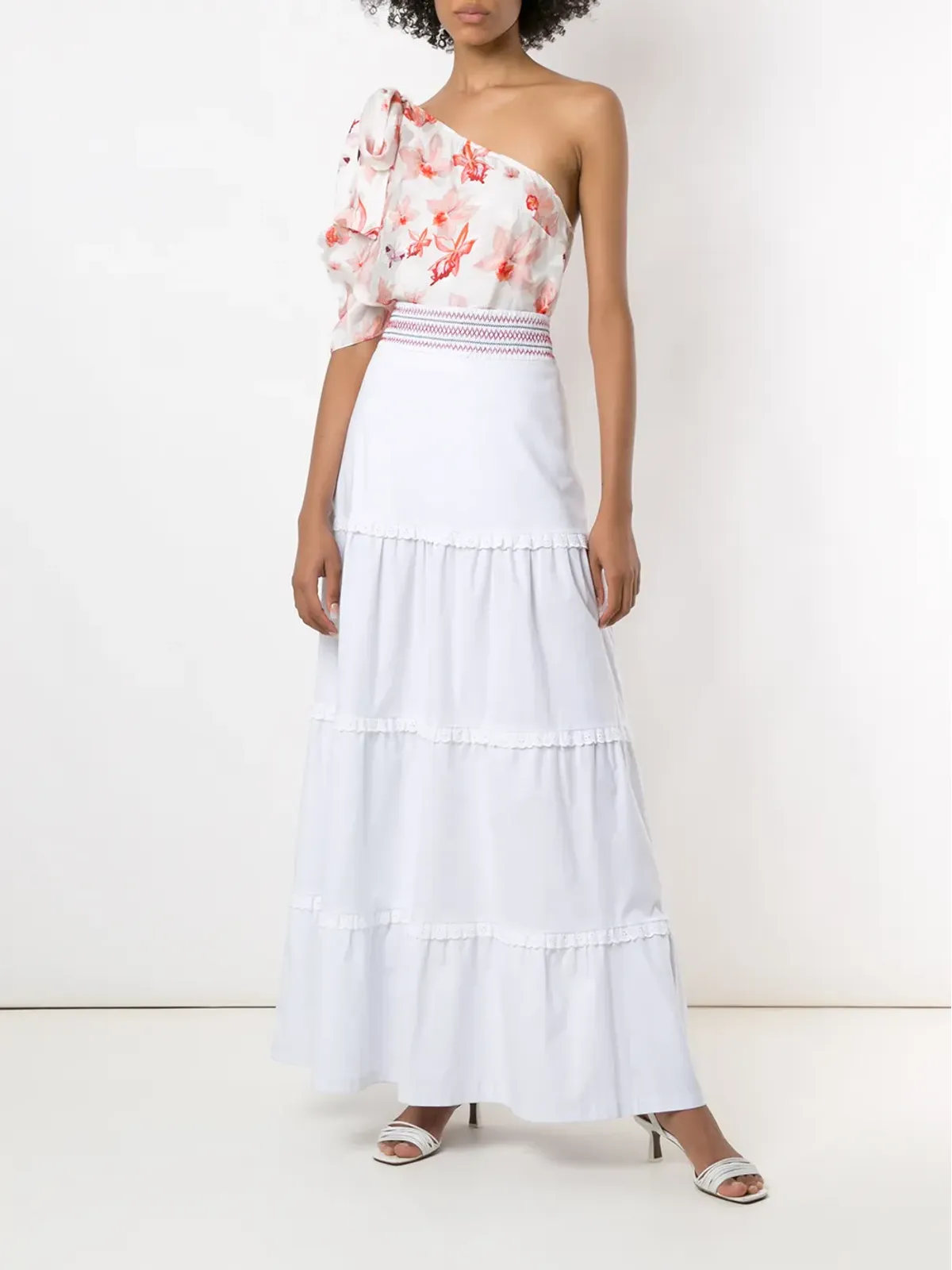Isolda Cecilia de Jacquard de Cajú blouse - White - 画像2