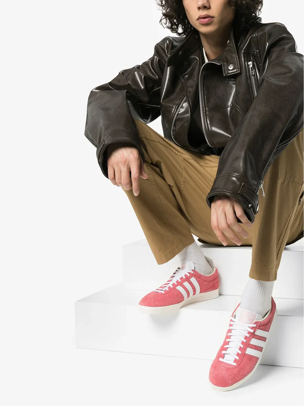 adidas Gazelle ローカットスニーカー - 画像2