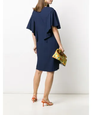Alberta Ferretti フリルスリーブのシフトドレス - サムネイル2