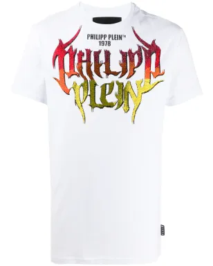 Philipp Plein SS Rock PP グラフィックプリント Tシャツ - サムネイル1