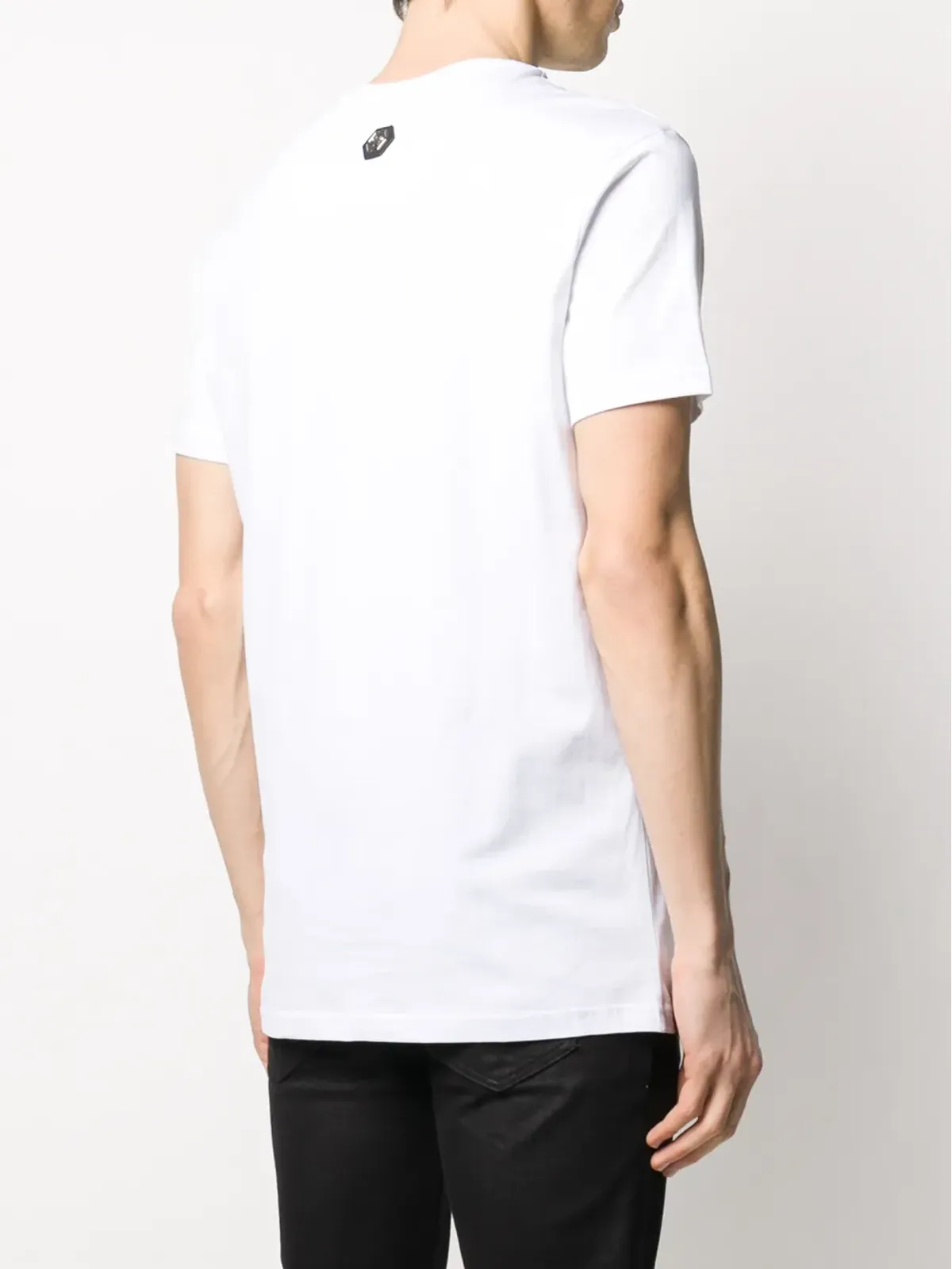 Philipp Plein SS Rock PP グラフィックプリント Tシャツ - 画像4