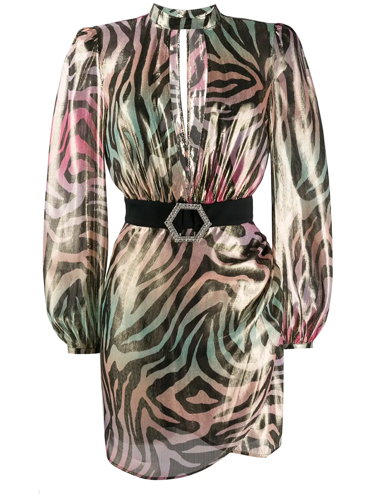 Philipp Plein Jungle ミニドレス - 画像1