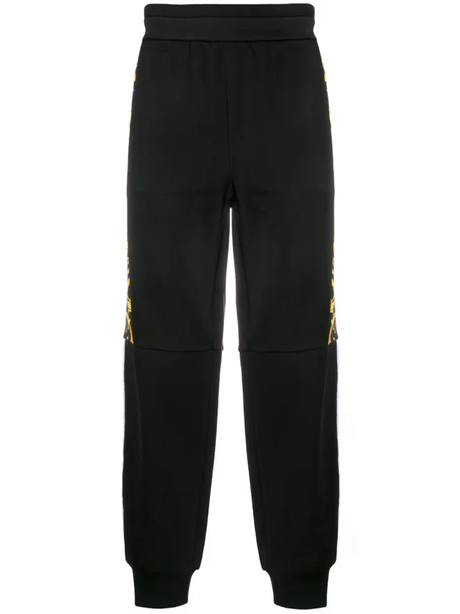 VERSACE Versace Barocco ロゴ トラックパンツ - ブラックの商品画像