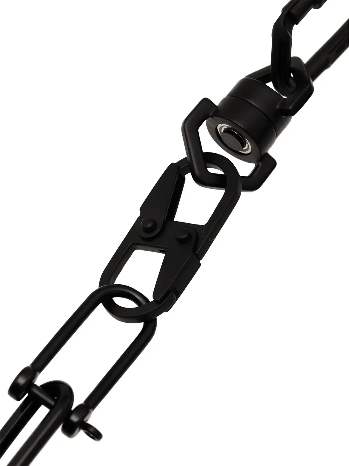 AMBUSH Carabiner chain necklace - Black - 画像4