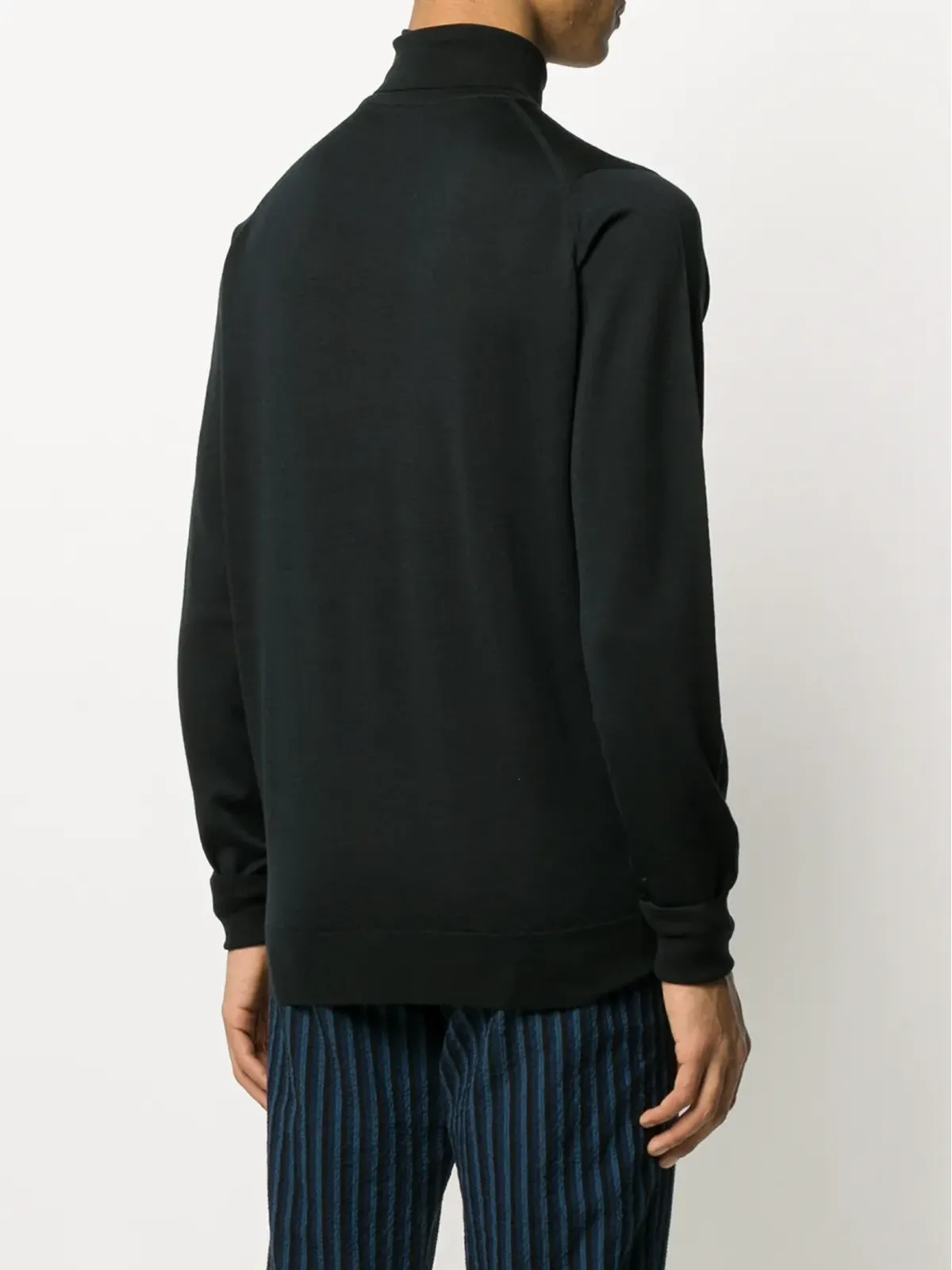 John Smedley ウール ロールネック ジャンパー - 画像4