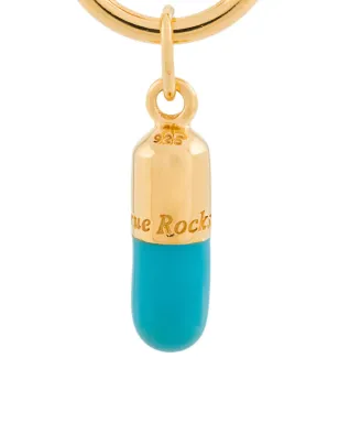 True Rocks ピル型フープピアス - ゴールド - サムネイル2
