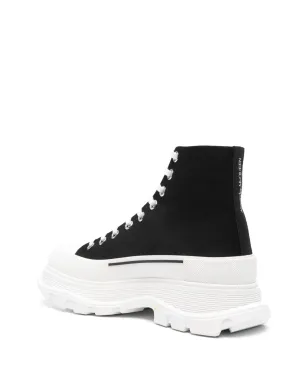 Alexander McQueen Tread Slick sneakers - Black - サムネイル3