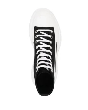 Alexander McQueen Tread Slick sneakers - Black - サムネイル4