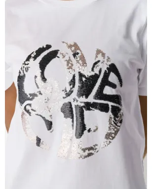 Alberta Ferretti スパンコールプリントTシャツ - サムネイル5