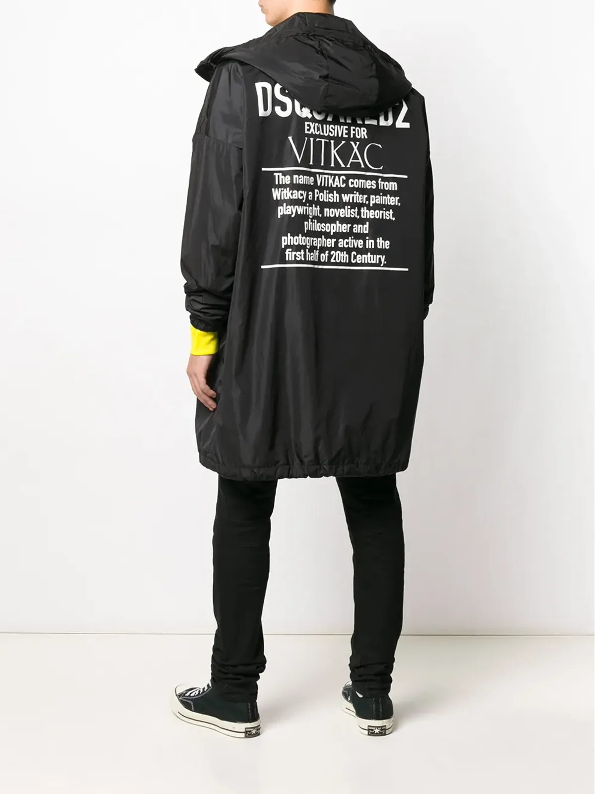 DSQUARED2 フーデッドレインコート - 画像2