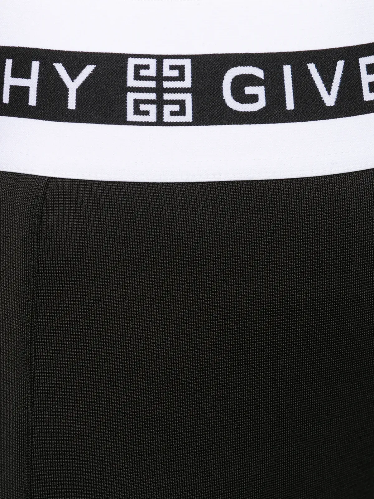 Givenchy レタリングロゴボーダーレギンス - 画像5