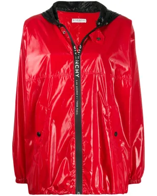 Givenchy フード付きジップレインジャケット - サムネイル1