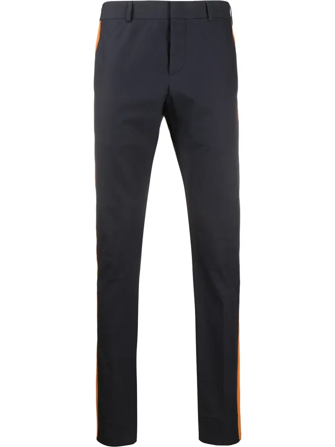 Valentino Garavani Valentino Garavani コントラストパネルパンツ - Blueの商品画像