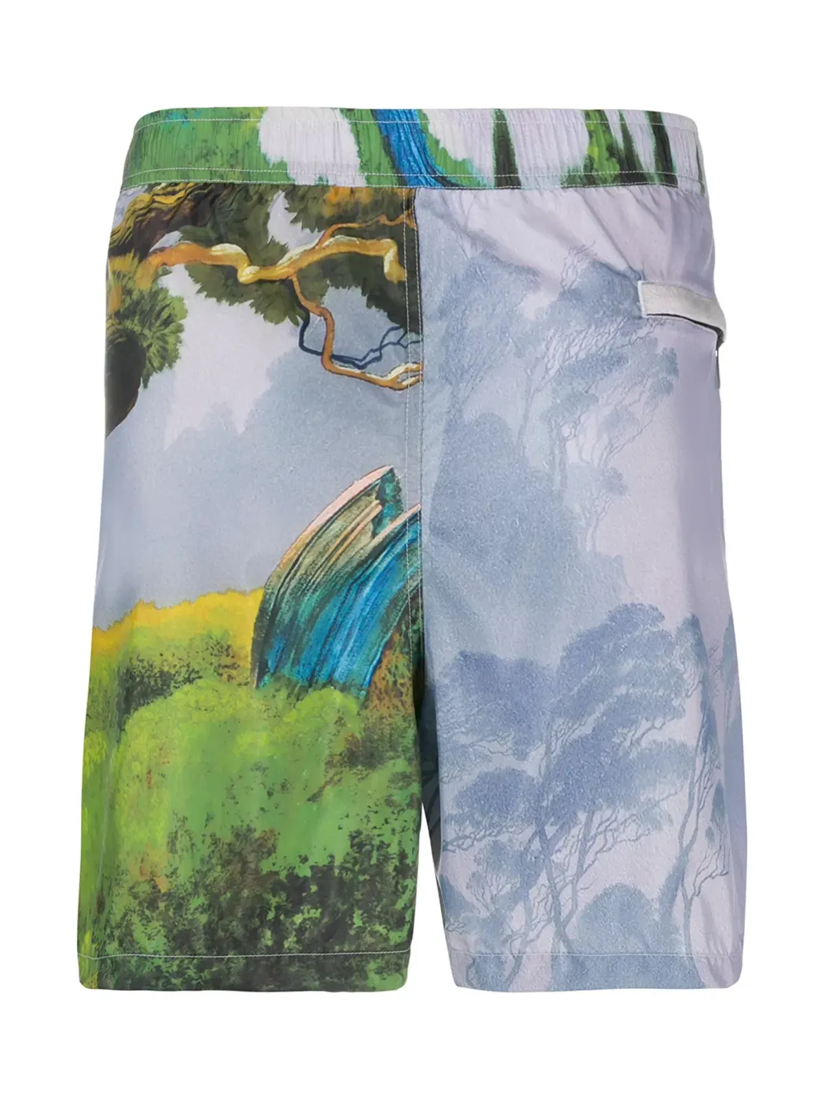 Valentino Garavani Floating Islandプリント スイムショーツ グレー - 画像2