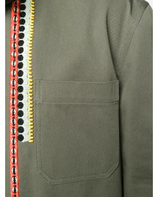 Valentino Garavani 刺繍入りシャツジャケット - サムネイル5