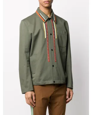 Valentino Garavani 刺繍入りシャツジャケット - サムネイル3