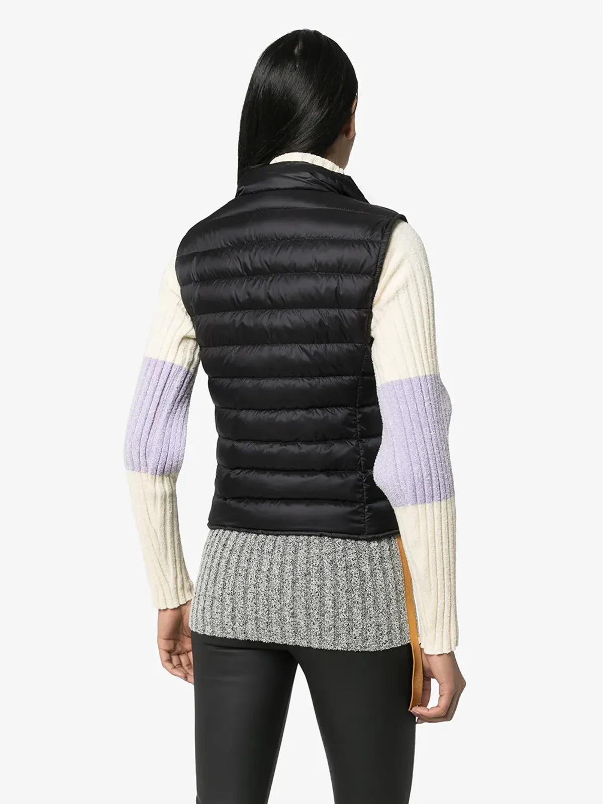 Moncler ライネ ジレ - ブラック - 画像4