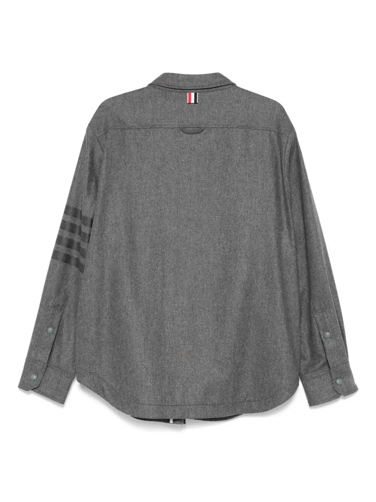 Thom Browne ロゴパッチシャツジャケット - 画像2