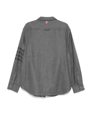 Thom Browne ロゴパッチシャツジャケット - サムネイル2