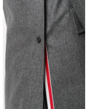 Thom Browne チェスターフィールド・オーバーコート 4バー グレー - サムネイル5