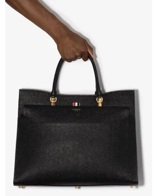 Thom Browne デュエット トートバッグ - ブラック - サムネイル5