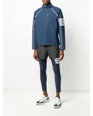 Thom Browne ライトウェイト コンプレッション テック 4バー タイツ - ブルー - サムネイル2