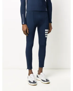 Thom Browne ライトウェイト コンプレッション テック 4バー タイツ - ブルー - サムネイル3