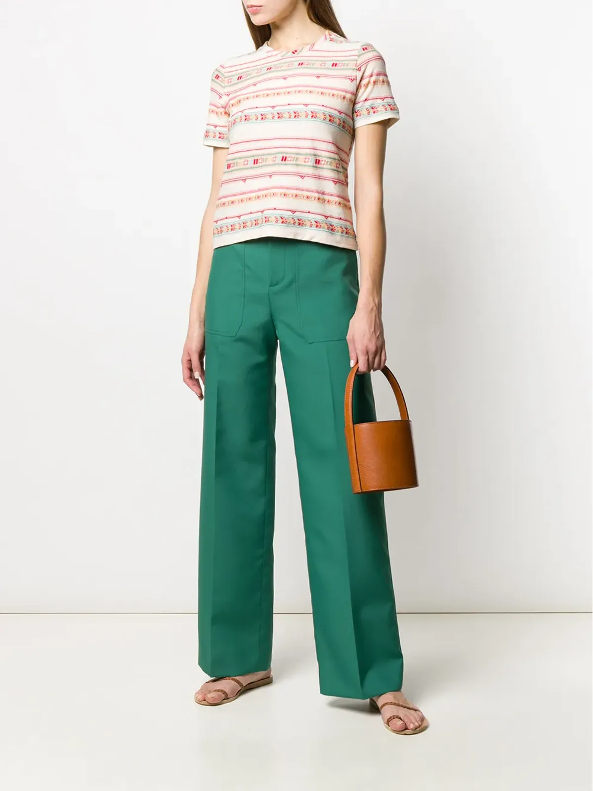 Forte Forte My T Shirt Pimento T-shirt - Neutrals - 画像2