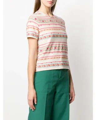 Forte Forte My T Shirt Pimento T-shirt - Neutrals - サムネイル3